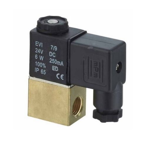 Slika 2V025-06 - Elektromagnetni razvodnik sa 1 magnetom 24V, 2/2