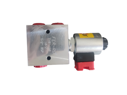 Slika 7/8 UNF - Zic ventil, otvoren, 24V DC, 1/2" BSP
