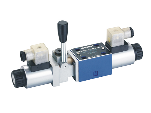 Slika NG6 - Elektromagnetni razvodnik sa ručicom 24V 2 magneta, šema G